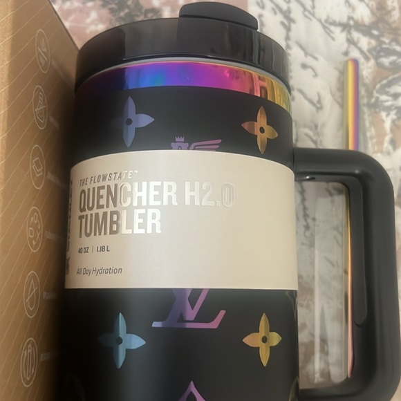 Stanley Black Tumbler with Multicolor Accents - Picture 6 of 8